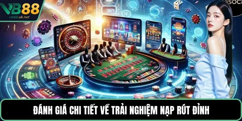 Đánh giá chi tiết về trải nghiệm nạp rút đỉnh